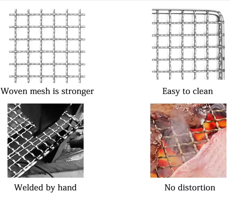 Stainless Steel Square Donut Frying Cradle