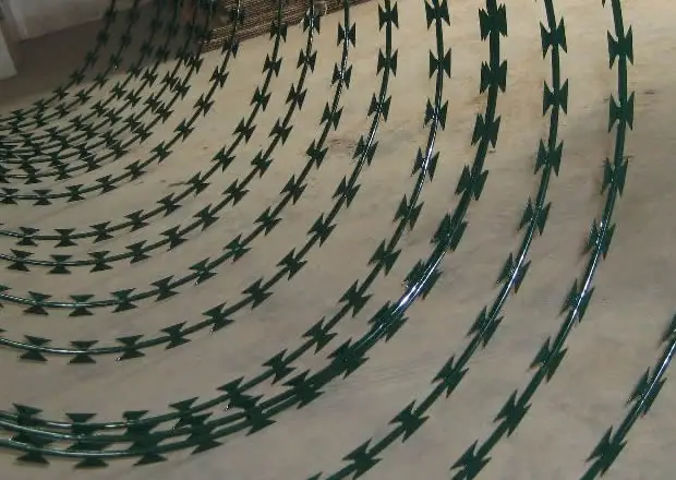 PVC Coated Concertina Wire