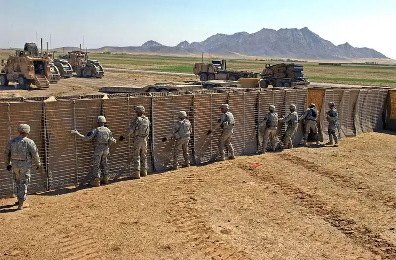 military security defensive barrier bastion