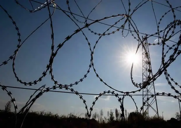 MILITARY CONCERTINA RAZOR WIRE