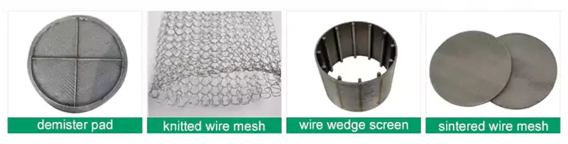 Compressed Knitted Wire Mesh