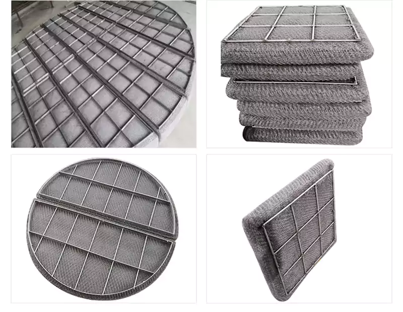 Catalytic distillation stainless steel wire mesh