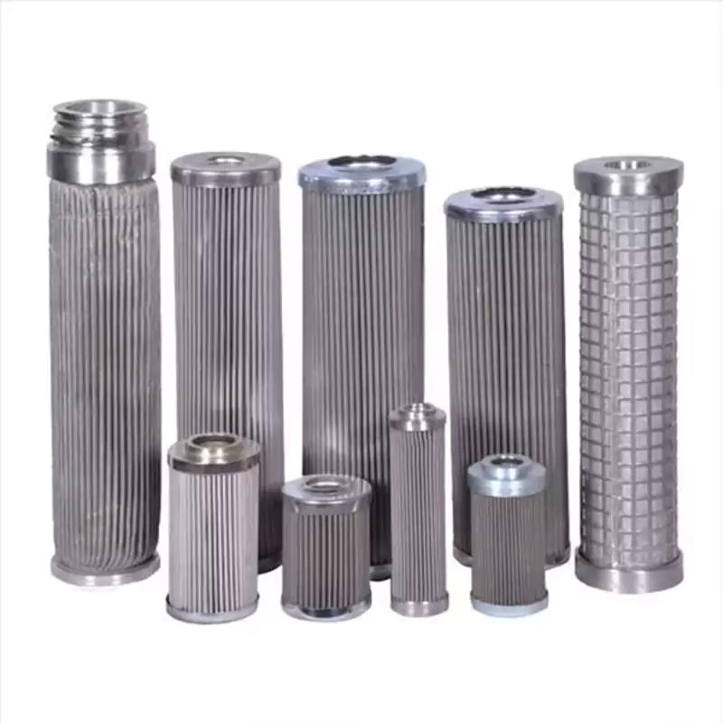 Sintered metal mesh tube