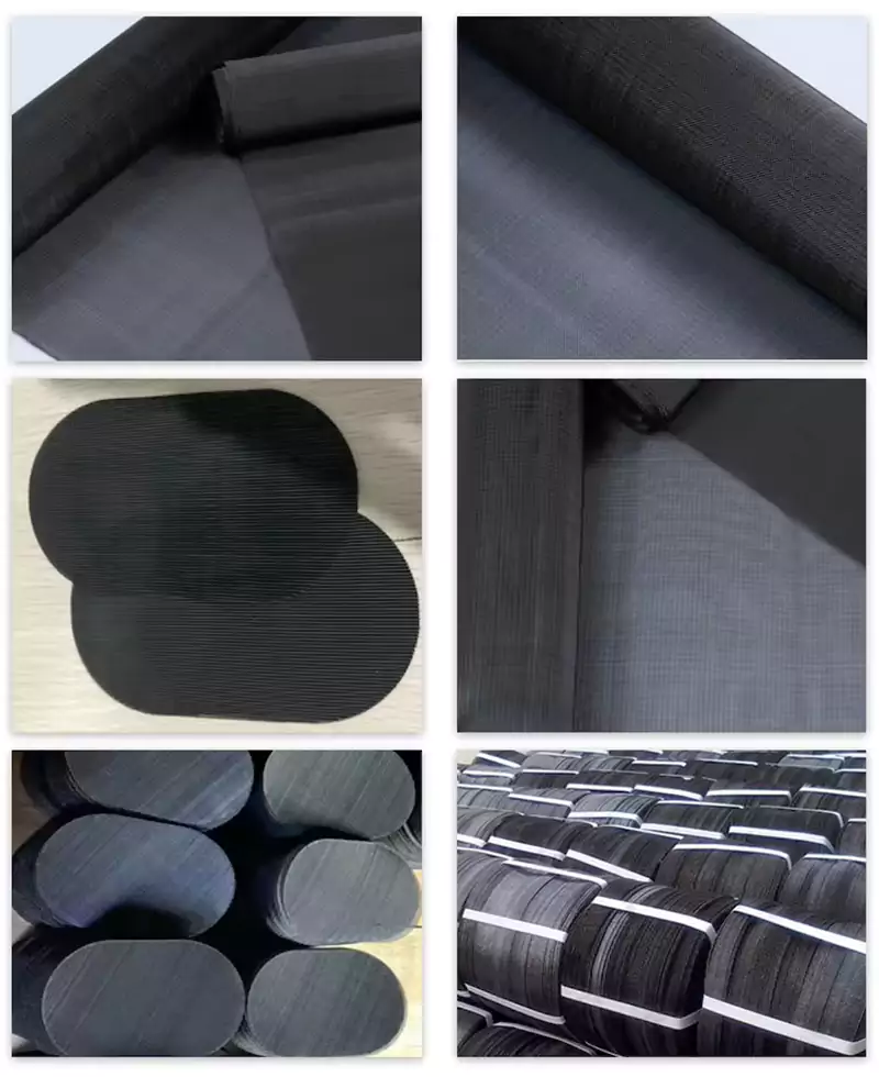 Metal filter mesh cloth