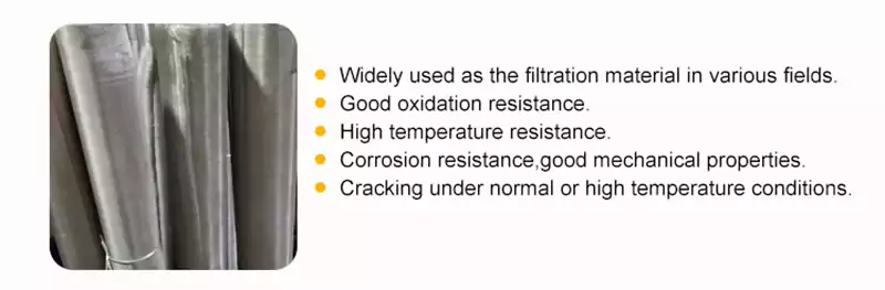 Inconel Wire Mesh