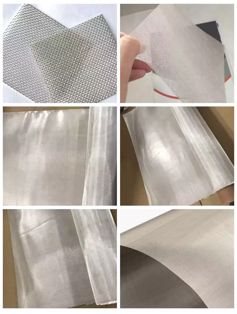 Silver Wire Mesh