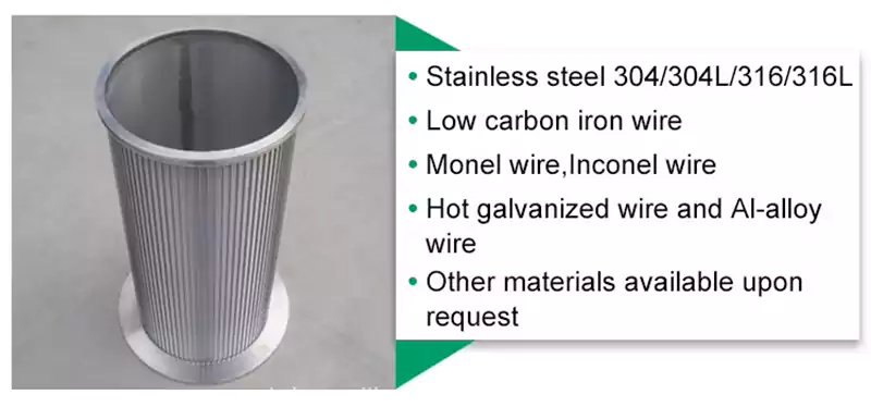 Wedge Wire Screen