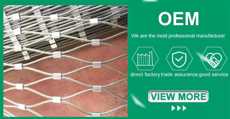 Stainless Steel Wire Rope Mesh
