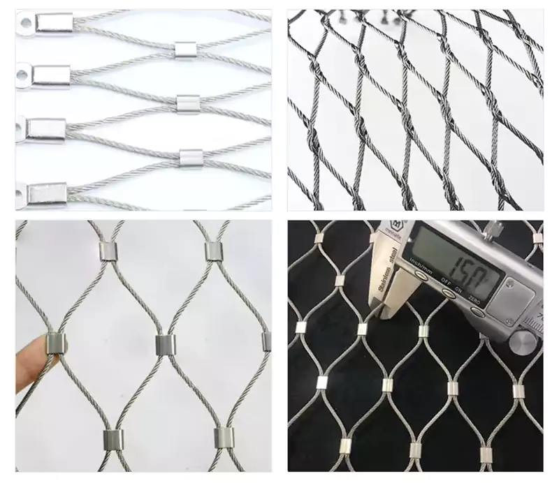 Stainless Steel Wire Rope Mesh