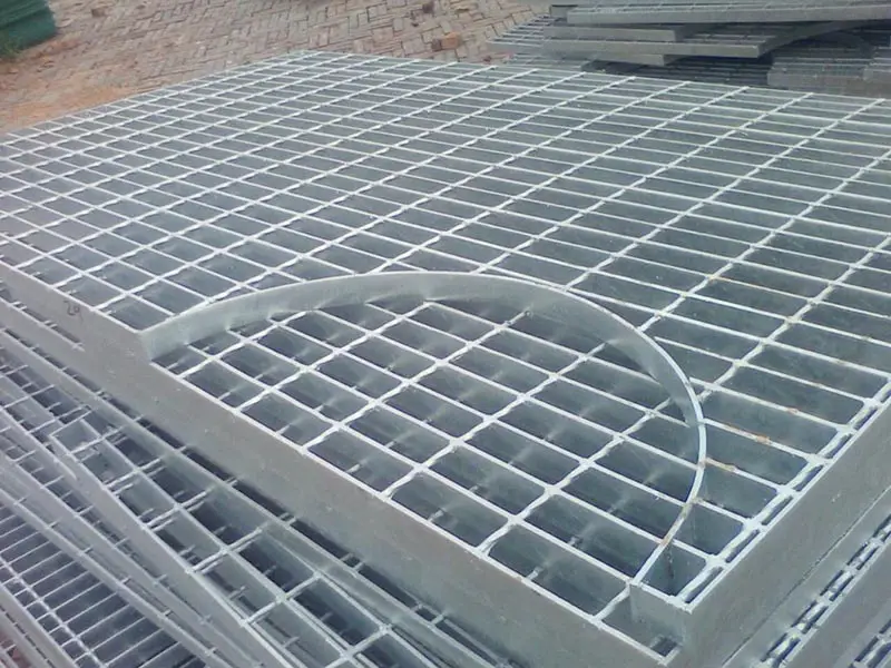 Custom-Shaped Steel Grating