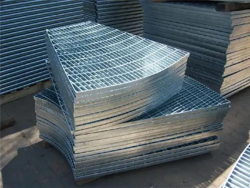 Custom-Shaped Steel Grating
